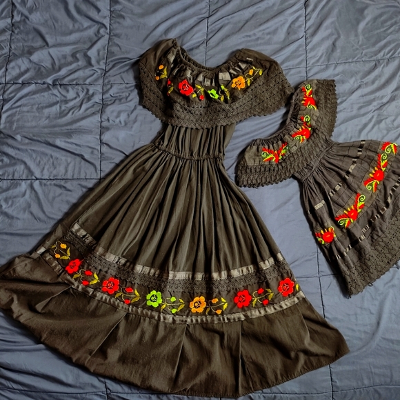 Dresses & Skirts - Mommy and me Mexican dresses